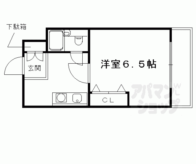 【キンブリッジ京都駅西】間取