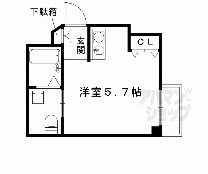 【ブリエ京都】間取