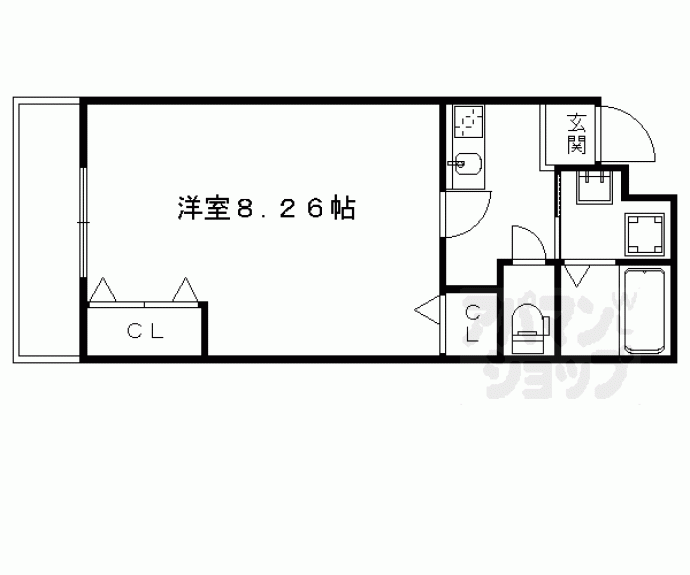 【いろは梅小路】間取