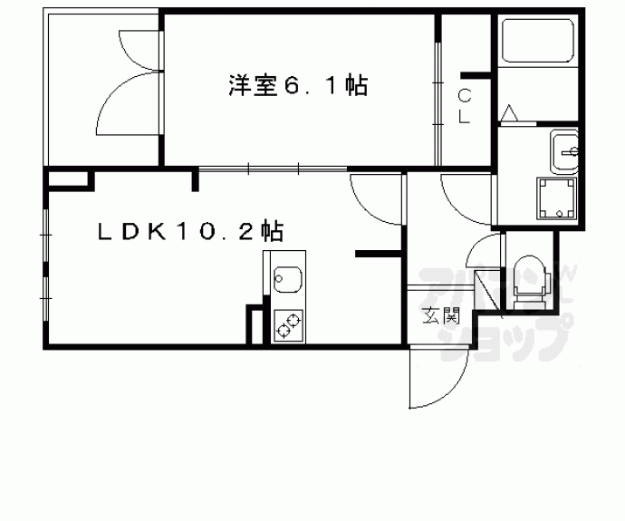 【ケイトガーデン】間取