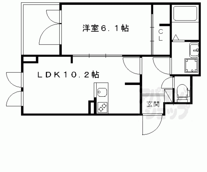 【ケイトガーデン】間取