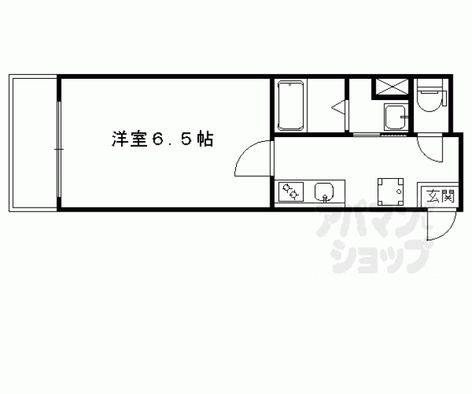 【アクアフロント梅小路】間取