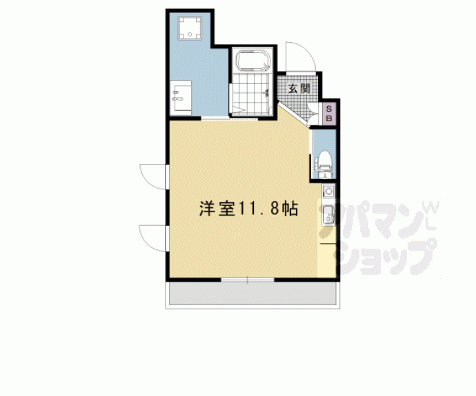 【プルミエール東山七条】間取