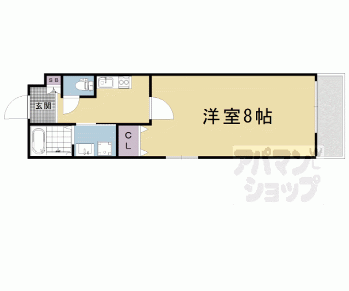 【クレドール京都駅南】間取