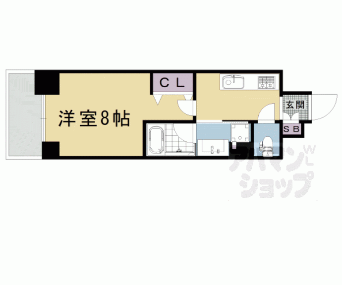 【ベラジオ京都梅小路】間取