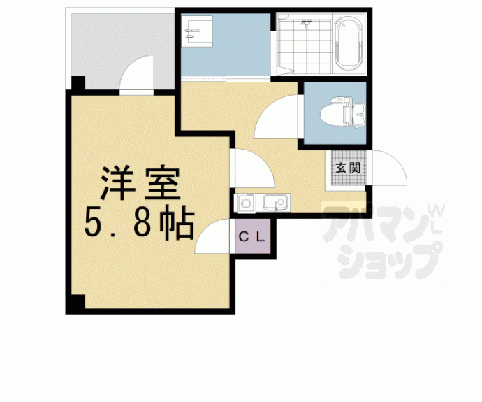 【ＧＡＲＮＥＴ　ＲＥＳＩＤＥＮＣＥ　ＭＩＹＡ】間取