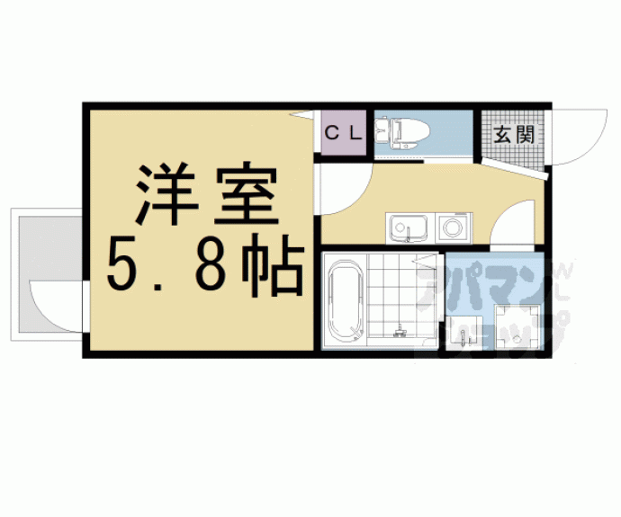 【ＧＡＲＮＥＴ　ＲＥＳＩＤＥＮＣＥ　ＭＩＹＡ】間取