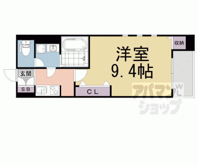 【プロムナード桂川】間取