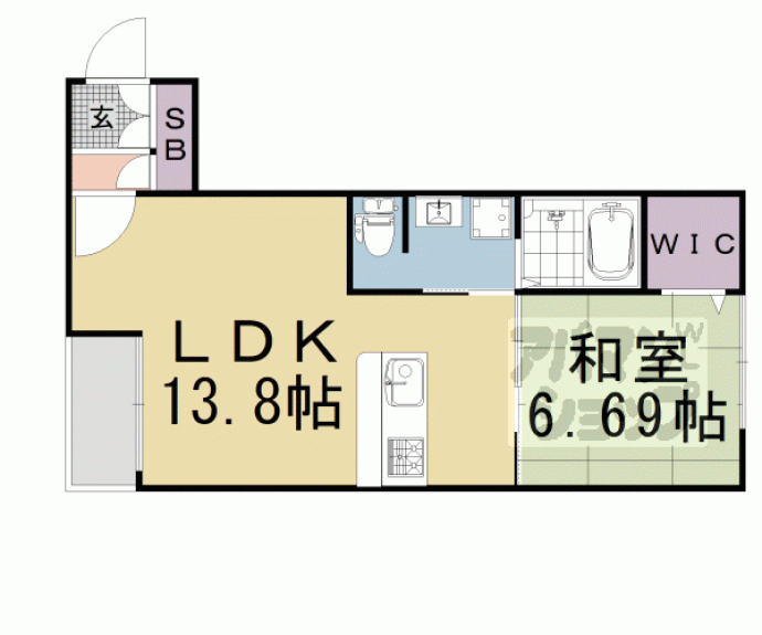 【キャメルやましな】間取