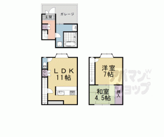 【南区久世殿城町３１－９貸家】