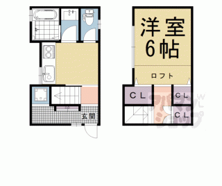 【福稲下高松町１２－１９貸家】