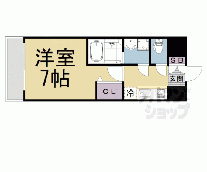 【Ｄａｉｗａ　Ｇｒａｃｅ　Ｍａｉｓｏｎ　京都西七条】間取