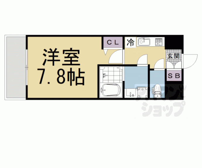 【Ｄａｉｗａ　Ｇｒａｃｅ　Ｍａｉｓｏｎ　京都西七条】間取