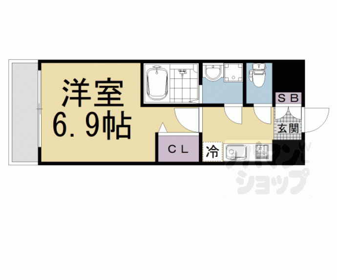 【Ｄａｉｗａ　Ｇｒａｃｅ　Ｍａｉｓｏｎ　京都西七条】間取