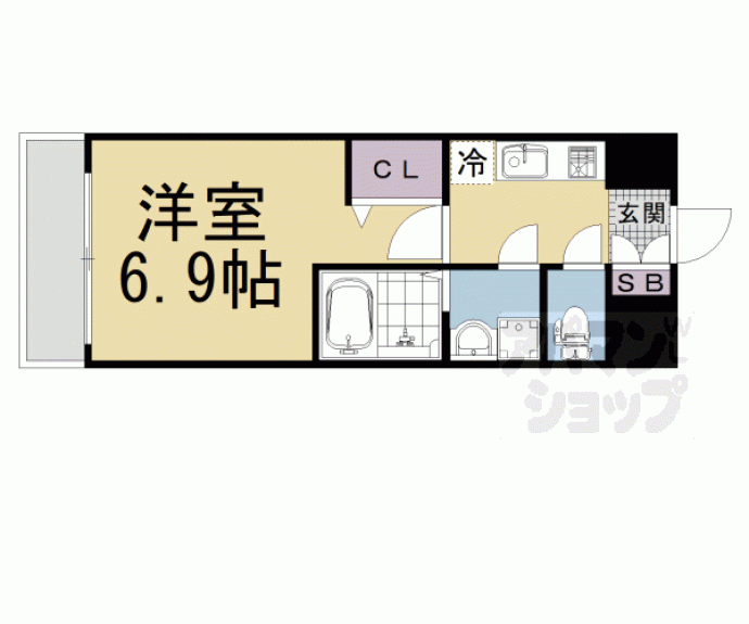 【Ｄａｉｗａ　Ｇｒａｃｅ　Ｍａｉｓｏｎ　京都西七条】間取