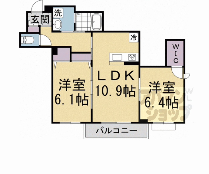 【Ｍａｐｌｅ　Ｇａｒｄｅｎ】間取