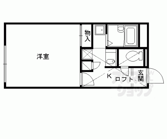 【レオパレス壬生】間取