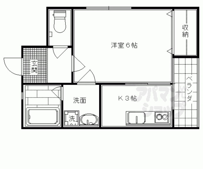 【太平ハイツ】間取