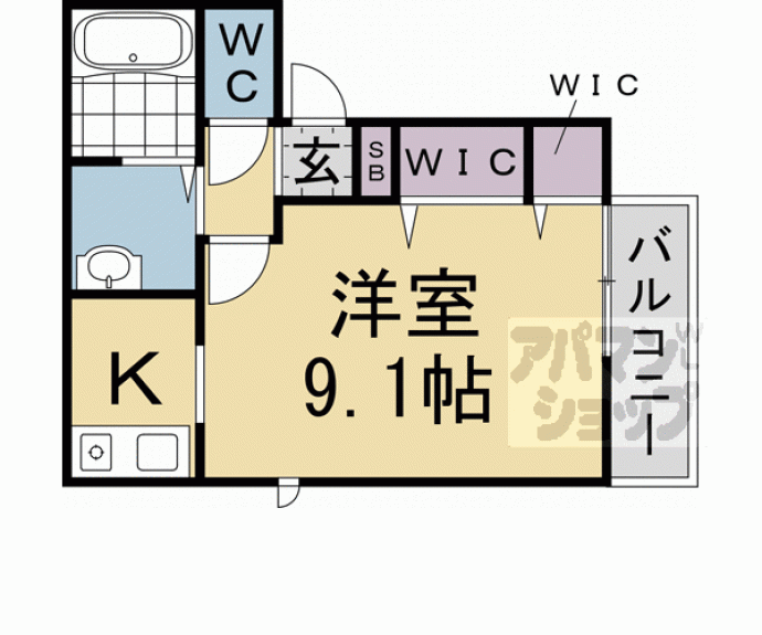 【マンション澤】間取