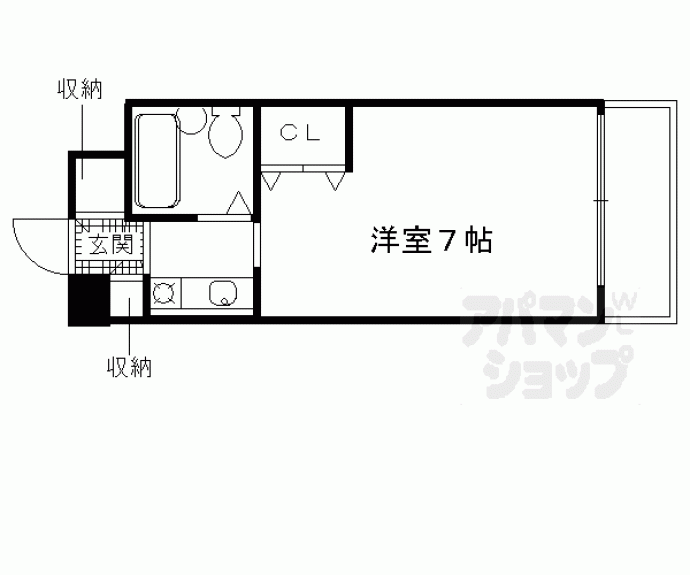 【エトワール伏見】間取