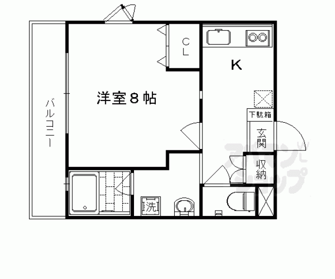 【プリジェール北御所】間取