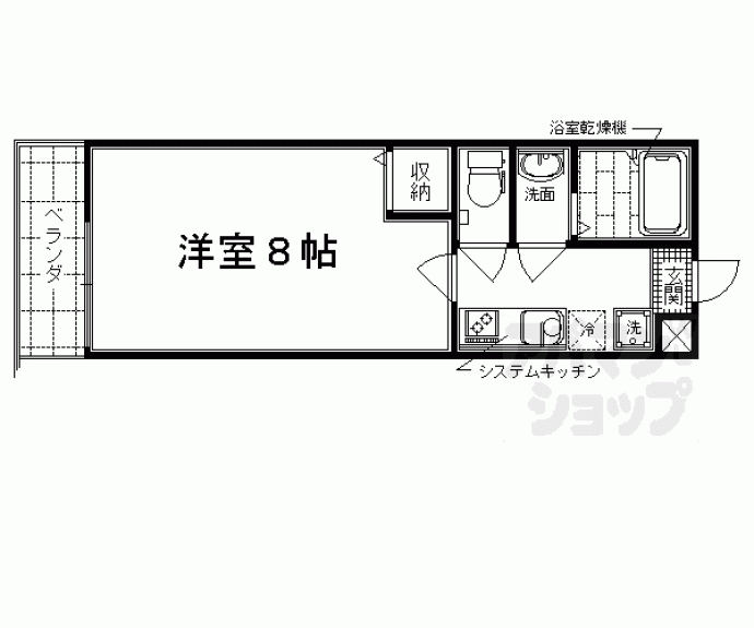 【セレーノ御前蛸薬師】間取