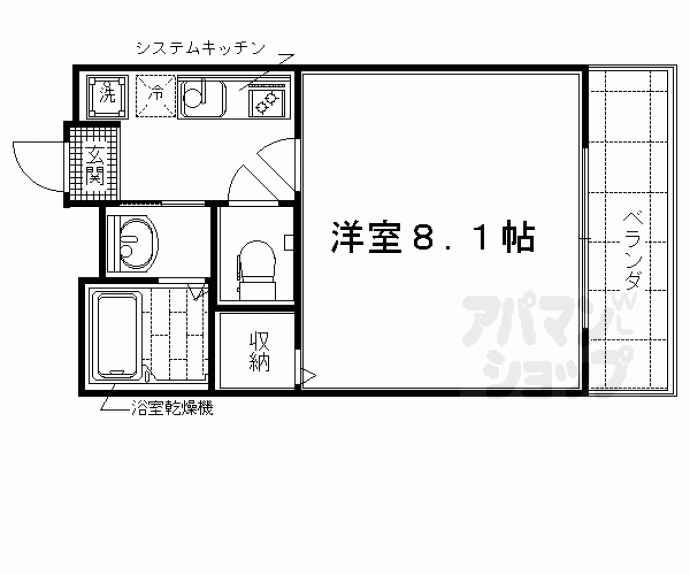 【セレーノ御前蛸薬師】間取