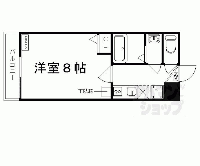 【セレーノ御前蛸薬師】間取