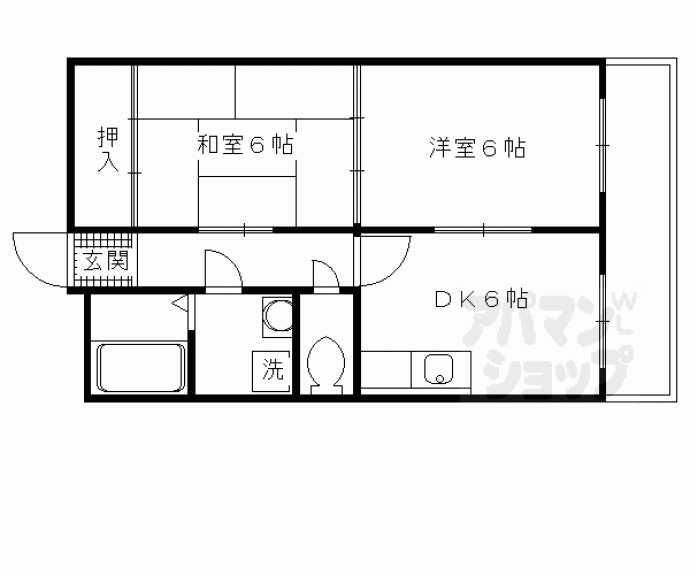 【ヤムズⅢ】間取