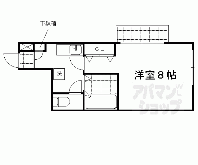 【デプレ北野】間取