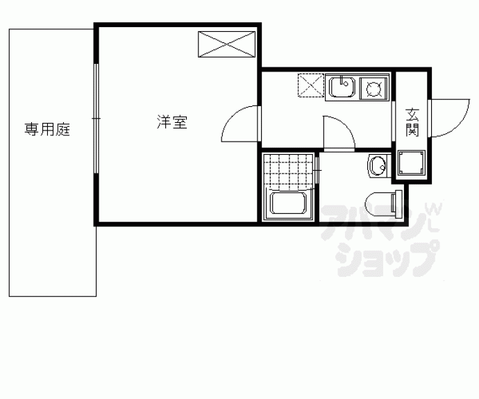 【ソーシア西院】間取