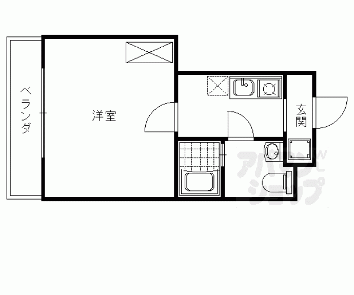 【ソーシア西院】間取