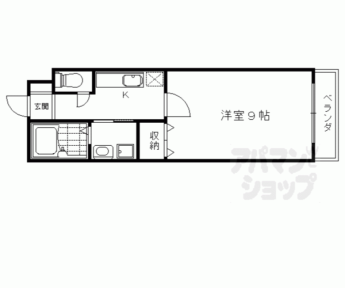 【プランブルー円町】間取