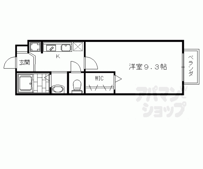 【ヴィルヌーブ】間取