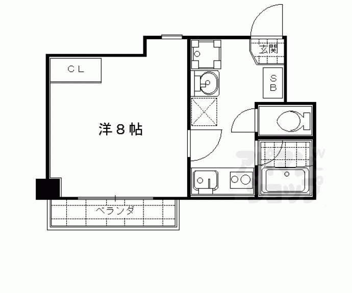 【シャントール二条】間取