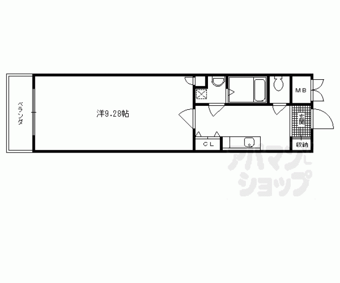 【アビターレ油小路】間取