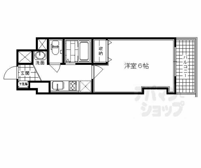 【Ｔ｀ｓ　Ｃａｓａ　御幸町】間取