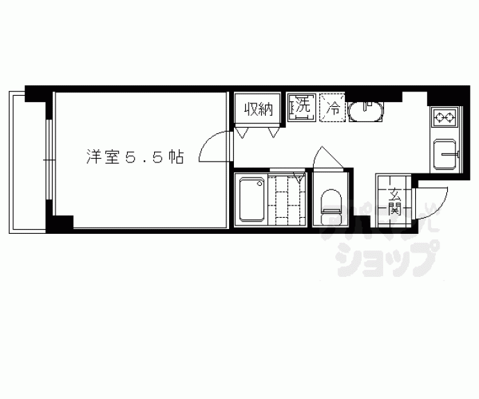 【Ｔ＇ｓＣａｓａ御幸町】間取