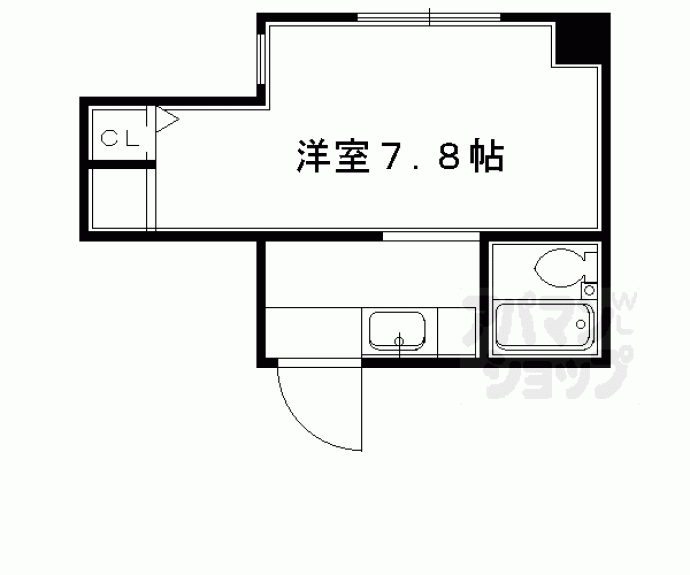 【カームハウス近江】間取