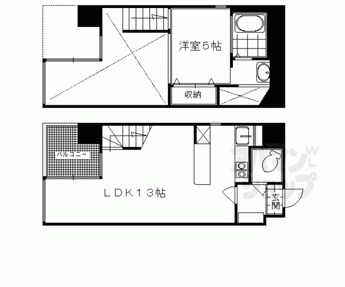 【マンハッタンファンタジー】間取