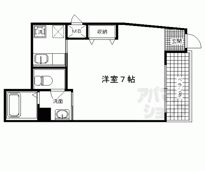 【モデラート勝村】間取