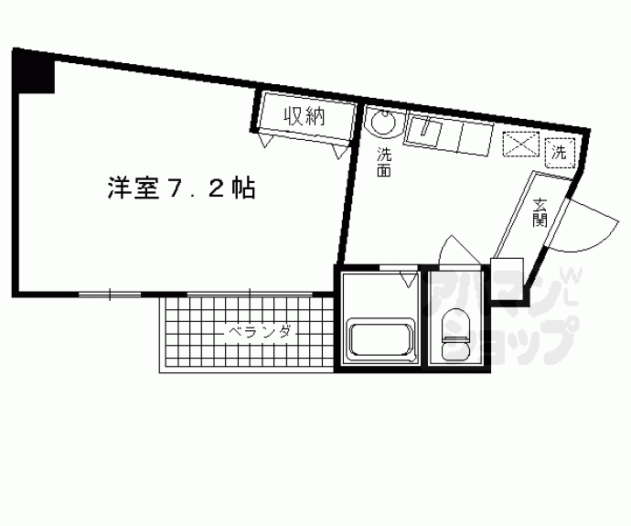 【モデラート勝村】間取