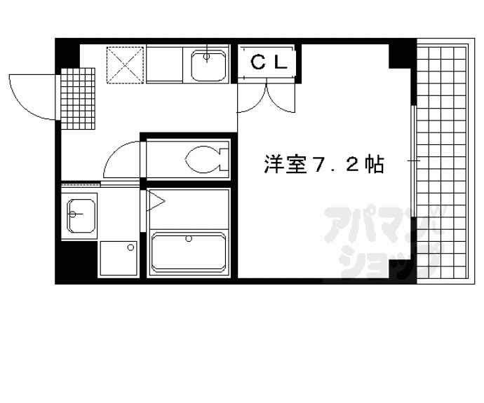 【モデラート勝村】間取