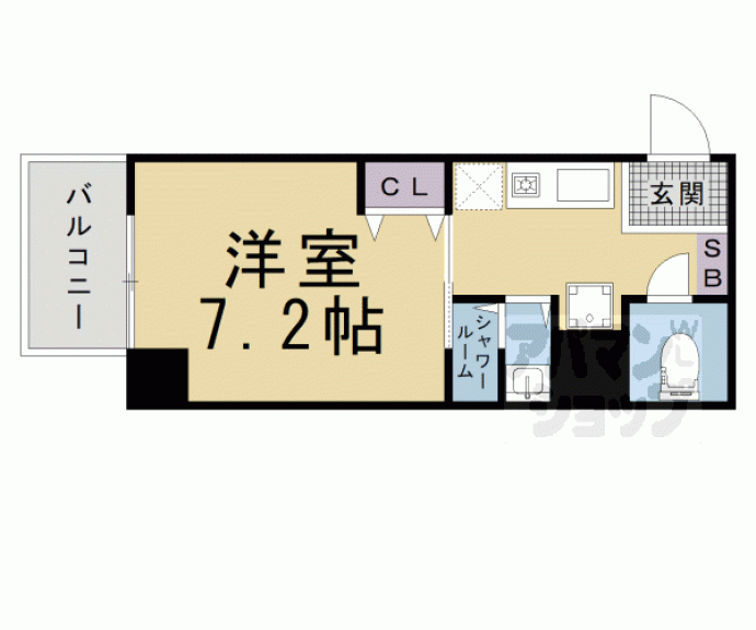 【四条敷島ビル】間取