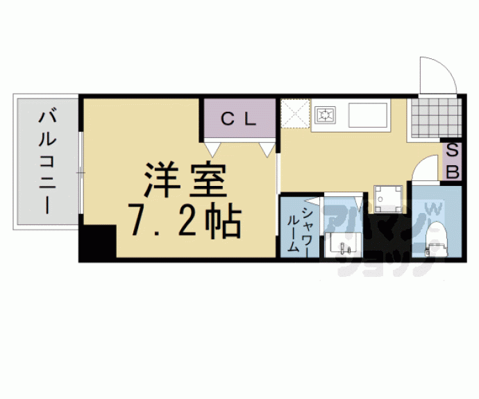 【四条敷島ビル】間取