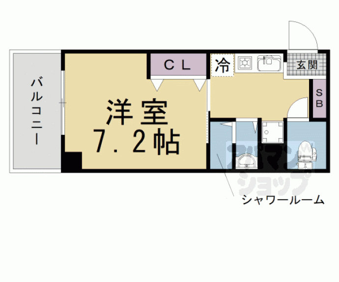 【四条敷島ビル】間取