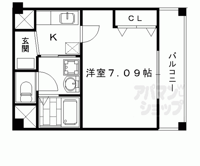 【ＮＥＸＴＳＴＡＧＥ烏丸御池】間取