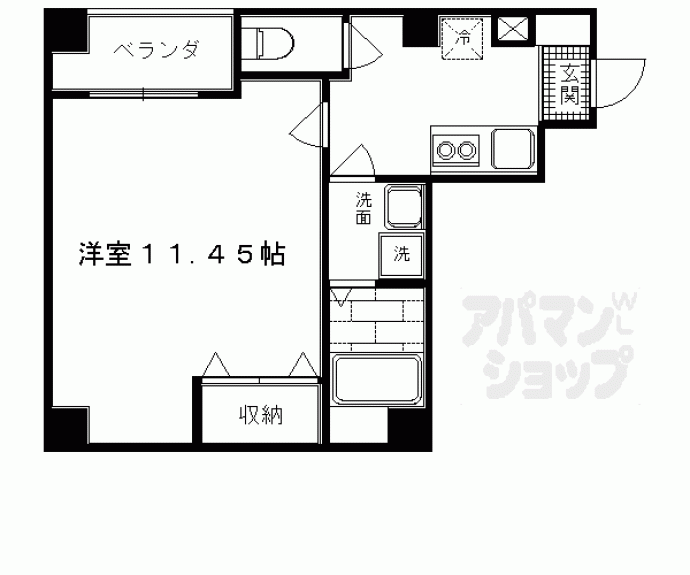 【エターナル高辻】間取