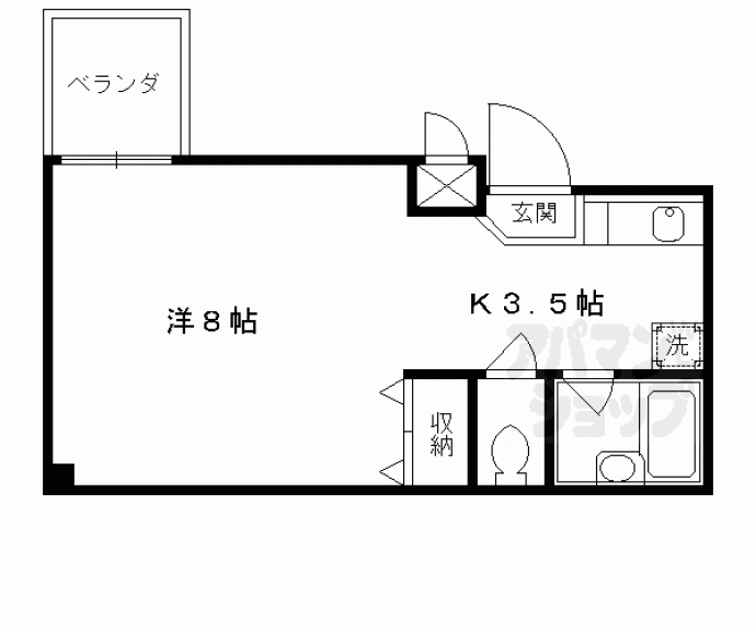 【ワンダーコスベン】間取