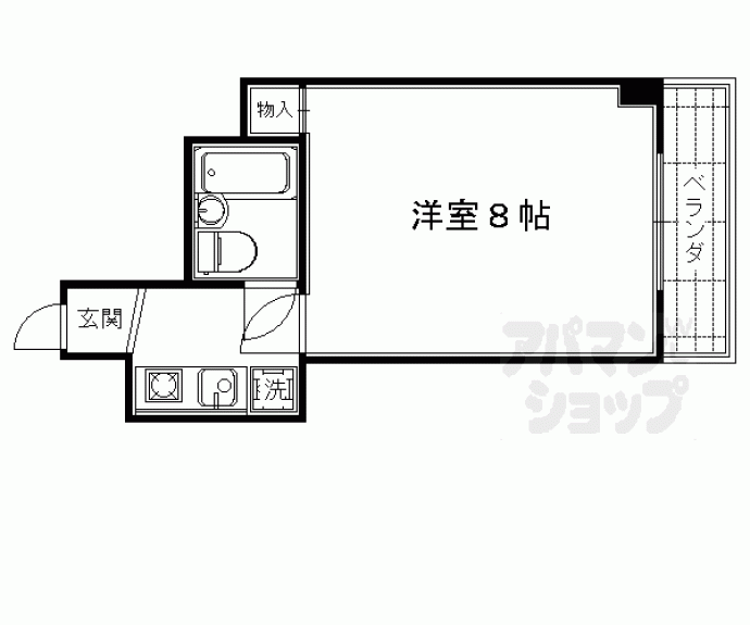 【近畿シティハウス】間取